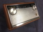 Vintage Zenith Royal 755 Transistor Radio W  Leather Cover