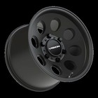15x6 Vision Atv utv 56 Midway Satin Black Wheel 6x5 5  50mm 