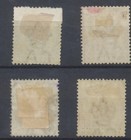 St Lucia Stamps 1883-1891 Sg31  44 45 47 Mint Hinged   Used Cv   31