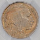 1916 5c Buffalo Nickel Pcgs Ms64 - Lovely Rainbow Toning