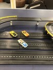 Rare 1970 s Aurora Model Motoring Custom Slot Car Set - 3 Afx Magna Chargers