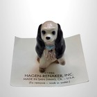 Retired Hagen Renaker Buddy B   W Cocker Spaniel Dog Excellent New