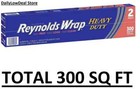 2 Pack - Reynolds Wrap Heavy Duty 18  Aluminum Foil 150 Sq Ft  total 300 Sq Ft 