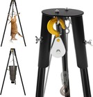 1200lb Capacity Hanging Deer Feeder Parts With Pulley Systerm  Tripod Game De   