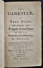 1758 Antique The Gamester A True Story Theatre Royal Drury Lane Tragedy