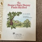 Vintage Little Golden Book The Bouncy Baby Bunny Finds His Bed Bowden 1974 Illus