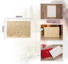 50x Champagne Laser Cut Wedding Invitation Card Envelope Personalized Printing