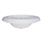 Recpro Oval Rv Bathroom Sink White Single Bowl Sink 20 x17  Plastic