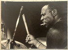 Elvin Jones 2 Vtg Photographs  Moers 1976  germany   Kristina Bergquist  sweden 