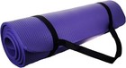 Lot Of 10  Yoga Mat 72x24  Extra Thick Exercise Gym Fitness Mat   Strap - Purple