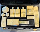 Jean Puiforcat Gustave Keller  950 Silver French Art Deco Luxury Travel Case Set