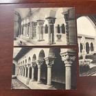 Lot Of 5 Antique   Vintage The Cloisters Postcards Metropolitan Museum Scrapbook