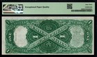 1917  1 Large Size Pmg Choice Unc 63 Epq Legal Tender United States Note 