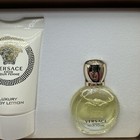 Versace Eros Pour Femme Edt Gift Set     Body Lotion   Bath   Shower Gel   Edt Nib