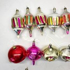 Vintage Glass Christmas Tree Ornament Decoration Soviet Ussr     610