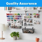 120 Pack Pegboard Hooks  4 6 8 Inch Peg Board Shelving Hook For Hanging Tools Fi