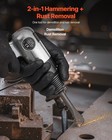 Vevor Air Hammer 4500bpm Pneumatic Hammer With Air Needle Scaler   4  chisels