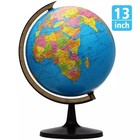 13   World Globe Earth Ocean Rotating World Map Desktop Geography W  Stand Gift