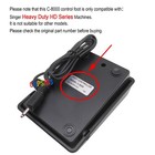Dc15v Foot Pedal C-8000 For Singer 7640 Confidence    Hd6600     Hd6605     Hd6800c