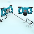 2100w Electric Plaster Paddle Mixer Mortar Paint Cement Stirrer Whisk 6 Speed Uk