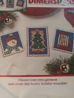 Vintage Dimensions Waste Canvas Design Counted Cross Stitch Holiday Stamps 8503