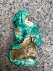 Wonderful Chinese Old Turquoise Hand Carved  figure  Statue