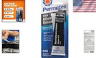 Reliable Black Rtv Silicone Sealant - 3 Oz Waterproof Tube For Various Materials
