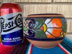 Mexican Ceramic Flower Pot Planter Folk Art Pottery Handmade Talavera  17