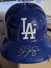 Signed Full Size Batting Helmet La Dodgers Eric  game Over  Gagn   With Coa