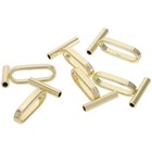 6pcs Pin Converters Mini Pin Converters Brooch Converter Metal Brooch Pendant