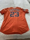 Game Worn Chris Carter Jersey From Mike Fiers No Hitter Houston Astros