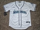 Cal Raleigh  29 Seattle Mariners Men s White Jersey