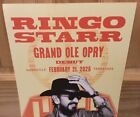 Official Ringo Starr Grand Ole Opry Debut Poster Nashville  2 21 25 The Beatles