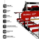 Mechmaxx 36   Sawmill zonsen 750cc 25hp Dual Engine  20  Track Length  Sm-36max