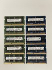 10 Pcs Lot Of  8gb Pc3l-12800s Ddr3l Sodimm Ram Laptop Memory Mixed