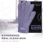 Exfoliating Gloves For Bath And Shower     Heavy Duty Exfoliating Body Scrubber Fo