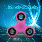 Pink Hand Spinner Tri Fidget Focus Desk Toy Edc Adhd Autism Kids Adult - 100 Pcs