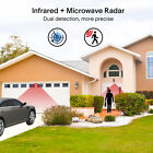 Driveway Alarm Wireless Long Range Waterproof Outdoor Motion Sensor Detector Kit