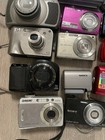 Parts  Repair  Lot Of 15 Cameras - Polaroid  Nikon  Sanyo Etc  See Desc