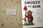 Smokey The Bear Jane Werner richard Scarry  481 Vintage Little Golden Book 1955