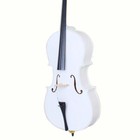Wood Cello Bag Bow Rosin Bridge 4 4 Size Accessories Set
