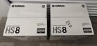 Yamaha Hs8 Powered Professional Studio Monitors White X 2  pair 