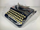  serviced  Working 1924 Remington Portable Manual Typewriter W case feet ribbon