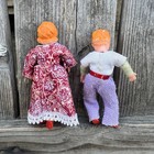 Vintage Lot 1 12 German Caco Miniature Dollhouse Dolls Bendable Family Of 5