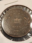 1876h Newfoundland 1 Cent Coin