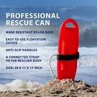 Asa Techmed Lifeguard Rescue Can  Buoy Floatation Device - Water Safety Float