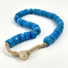 Indian Blue Glass Bead Necklace