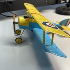Vintage Cox Sopwith Camel Early Birds Plane Toy Model Gas Powered Biplane As Is