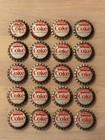 1969 Coke Bingo Bottle Caps Complete Set Of 20 Unused Ben Franklin Abe Lincoln