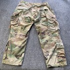 Army Cargo Pants Relaxed Fit Ocp Camouflage Unisex Size Medium Short  33 X 25 5 